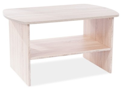 Masa de cafea din pal Henrik Stejar Sonoma, L90xl60xH50 cm