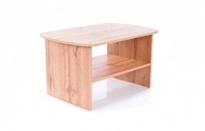 Masa de cafea, din pal Henrik Stejar Wotan, L90xl60xH50 cm