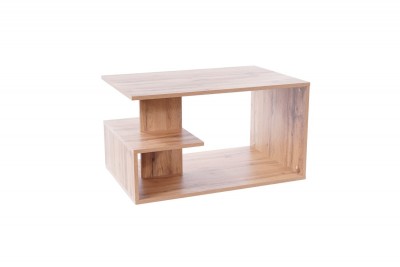 Masa de cafea, din pal Senty Stejar Wotan, L90xl60xH50 cm