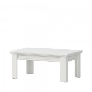 Masa de cafea din pal si MDF, Evergreen EG-KLS Ivoir Mat, L102xl65xH45 cm