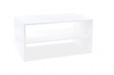 Masa de cafea, din pal Simply Alb, L90xl50xH45 cm