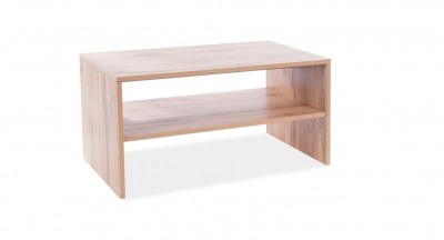 Masa de cafea, din pal Simply Stejar Wotan, L90xl50xH45 cm