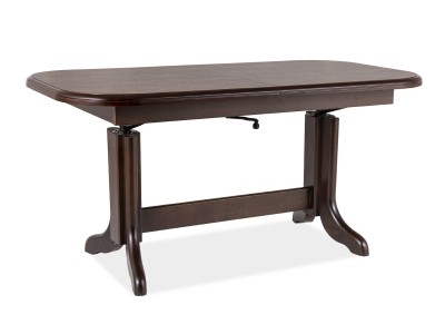 Masa de cafea extensibila din lemn si pal Emilio Nuc, L127-164xl67xH60-75 cm