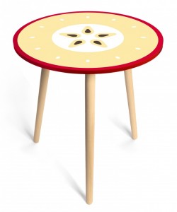 Masa de cafea Red Apple, Ø50xh50 cm 