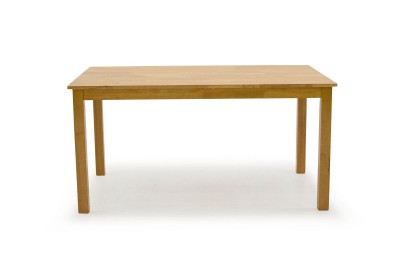 Masa din lemn de cauciuc Annecy Oak, L120xl76xH74 cm