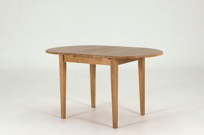 Masa extensibila din lemn de cauciuc Cleo Oak, L105-135xl80xH74 cm