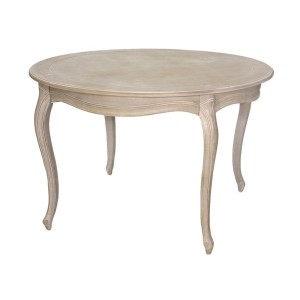 Masa rotunda din lemn de mesteacan, Venezia VE877K, Ø120xh77 cm