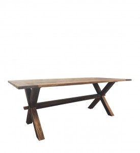 Masa din lemn Teak Top Natural, L200xl100xH80 cm