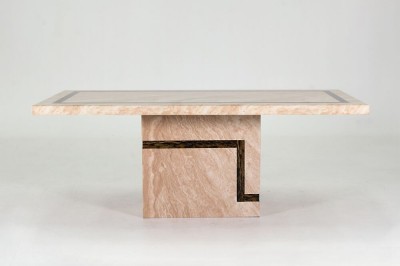 Masa din marmura Filippo Cream, L180xl100xH75,5 cm