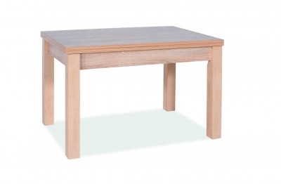 Masa extensibila de cafea, din pal Izadora Stejar Sonoma, L62-124xl91xH60-78 cm