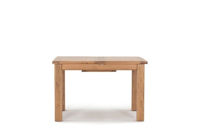 Masa extensibila din lemn de stejar si furnir Breeze Oak, L120-165xl85xH78 cm