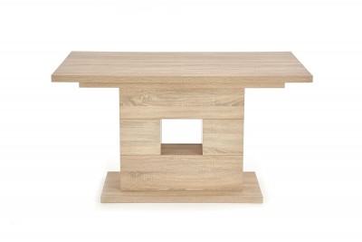 Masa extensibila din pal Frasier Sonoma Oak, L135-185xl80xH76 cm