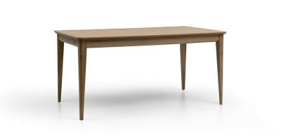 Masa extensibila din pal si lemn de fag Piante Nuc, L160-200xl90xH76,1 cm