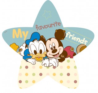 Covor Kids Mickey Babies Steluta 304, Imprimat Digital