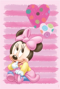 Covor Disney Kids Minnie Babies 309, Imprimat Digital