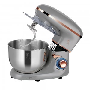 Mixer cu bol si 3 accesorii incluse, 6L, 1300W, Moonlight Grey