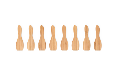 Set 8 Spatule Bambus, Natural