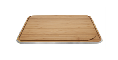 Tocator Bambus, Silver, 25 x 17,5 cm