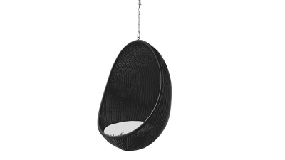 Balansoar Egg Chair Black