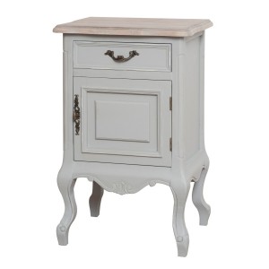 Noptiera din lemn de plop si MDF, Catania CAT011, l45xA35xH70 cm