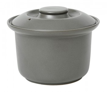 Oala cu capac pentru gatit orez Granite Grey, ∅ 19 cm, Jamie Oliver