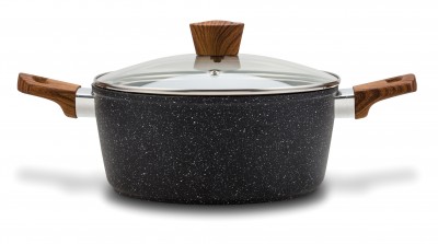 Oala cu invelis piatra 20 cm, Nature