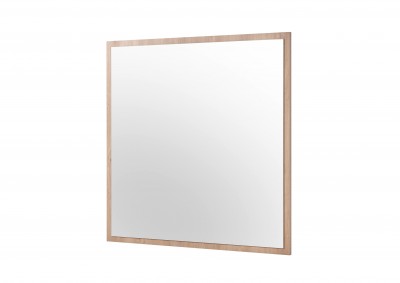 Oglinda decorativa cu rama din pal Arsen Stejar, l85xH85 cm
