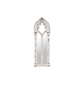 Oglinda decorativa din lemn si MDF, Asian Natural, l21xH60 cm