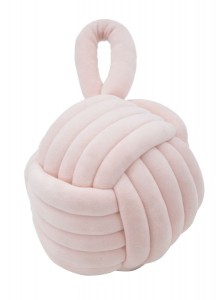 Opritor usa din material textil Ball Rose, Ø14xH23 cm