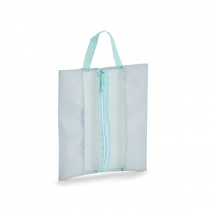 Organizator textil pentru bagaj de calatorie, Suitcase Gri Deschis, L26xl30 cm