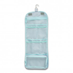 Organizator textil pentru bagaj de calatorie, Suitcase Gri Deschis, L26xl64,5 cm