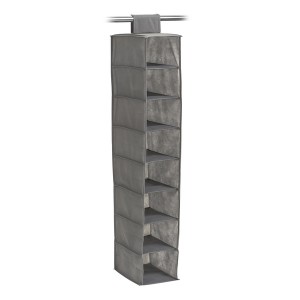 Organizator textil pentru dulap, Vlies Large Gri, l18xA30xH105 cm