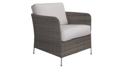 Fotoliu din rattan Orion Grey, l75xA75xH75 cm