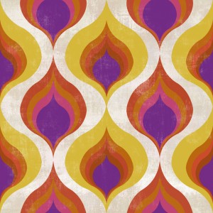 Set 3 role Tapet Imprimat Digital Ottoman Pattern