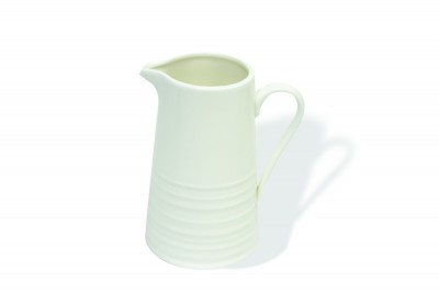 Set 6 Latiere, Portelan, White Basics Cirque, 200 ml