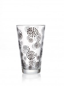 Set pahare Long Drink Takeo, Circles, 330 ml, 6 piese