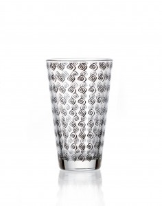 Set pahare Long Drink Takeo, Square, 330 ml, 6 piese