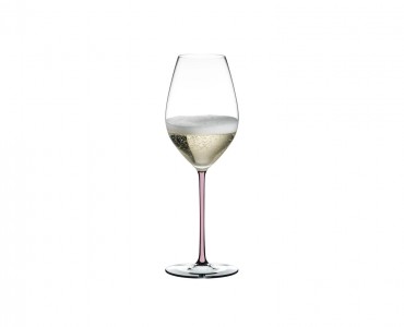 Pahar pentru sampanie si vin spumant, din cristal Fatto A Mano Champagne Wine Roz, 445 ml, Riedel