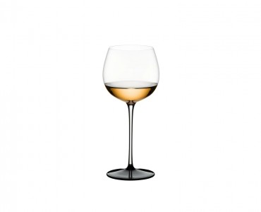 Pahar pentru vin, din cristal Sommeliers Black Tie Montrachet Negru, 500 ml, Riedel