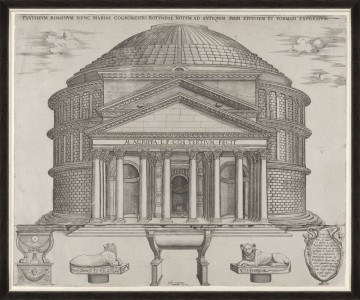 Tablou Framed Art Pantheum Romanum