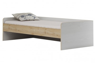 Pat pentru copii Happy White