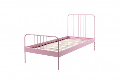 Pat metalic pentru copii Jacky Roz, 200 x 90 cm