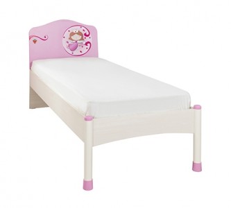 Pat din pal, pentru copii Little Princess Pink / Nature, 200 x 90 cm