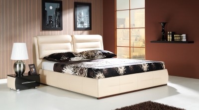 Pat tapitat Apollo Relax cu lada de depozitare