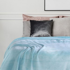 Patura din microfibra Fluff Turquoise