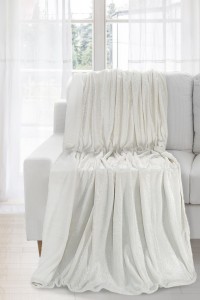 Patura Iga White / Silver, 170 x 210 cm