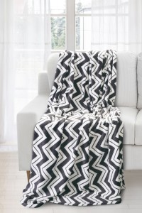 Patura Oliver White / Graphite, 150 x 200 cm