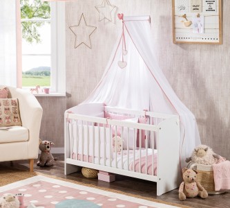 Patut din pal, pentru bebe Cradle Baby Alb, 100 x 50 cm