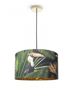 Lustra Birds of Paradise, ø55xh30 cm 