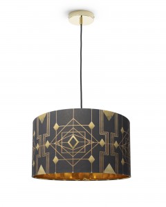 Lustra Gatsby, ø55xh30 cm 